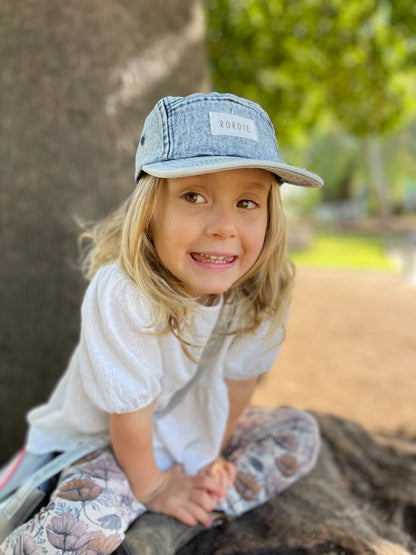 Denim Cap by Rordie in Blue ~ Baby, Toddler and Kids Hats